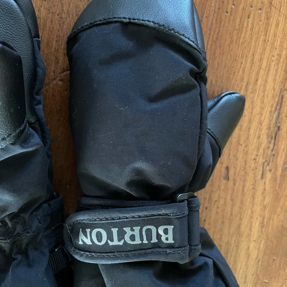 Burton Black Mittens for Toddler Size 4T